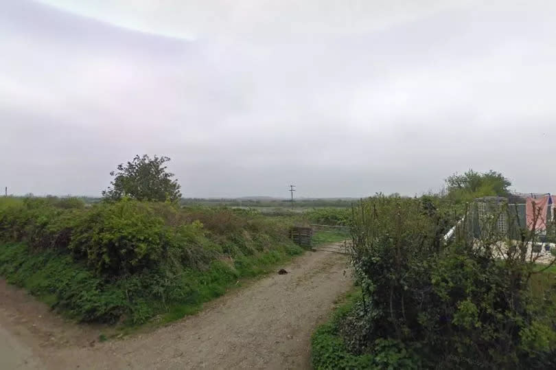 The approximate site entrance to the 81 homes off Ings Road, Kirton-in-Lindsey