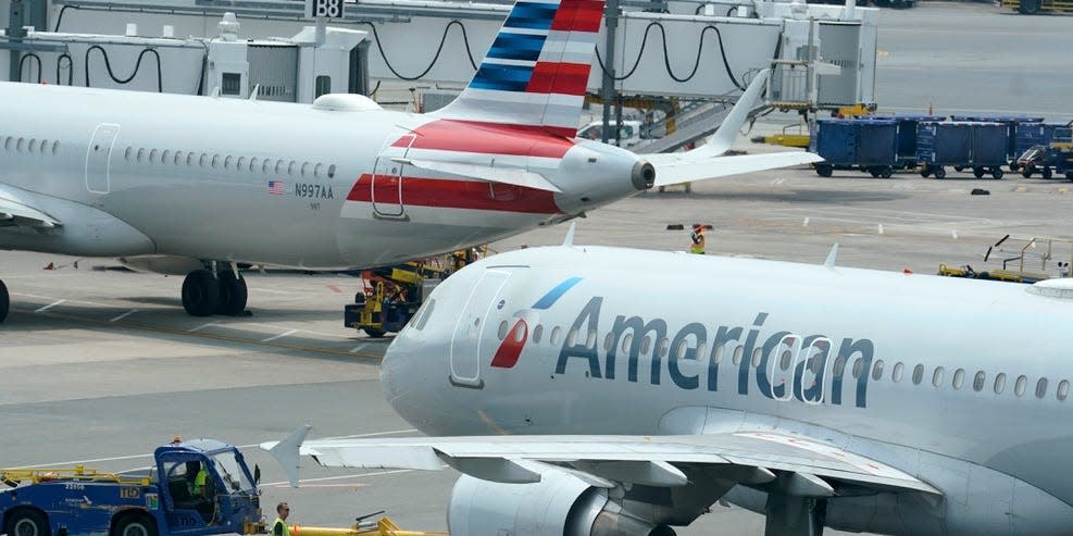 American Airlines aircraft.