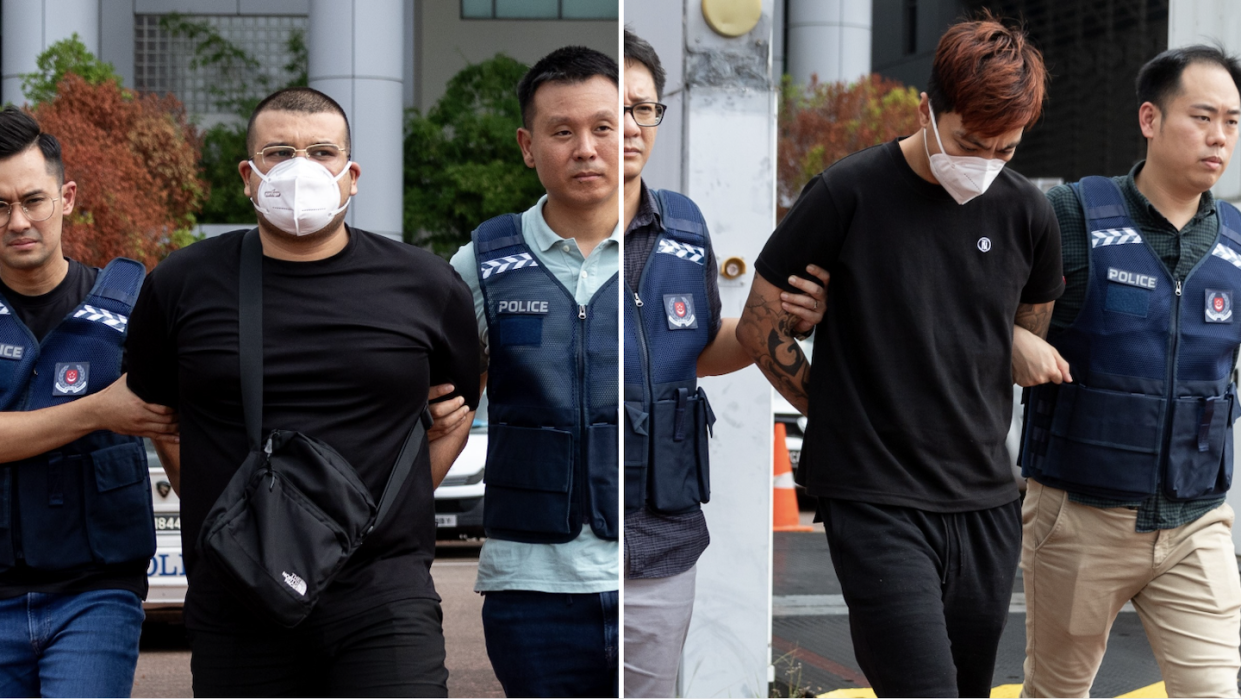 Two of three male Singaporeans arrested by SPF for money laundering of scam proceeds obtained from Singaporean victims