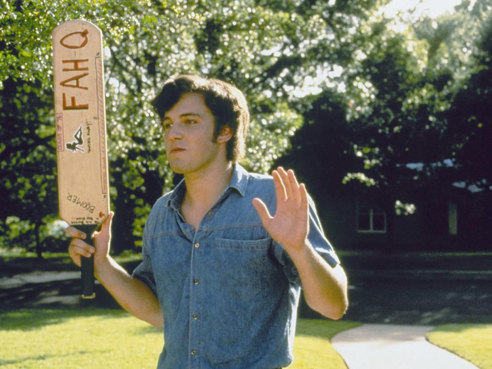 <p>Affleck as seen in Dazed and Confused in 1993</p>© 1993 Universal City Studios,