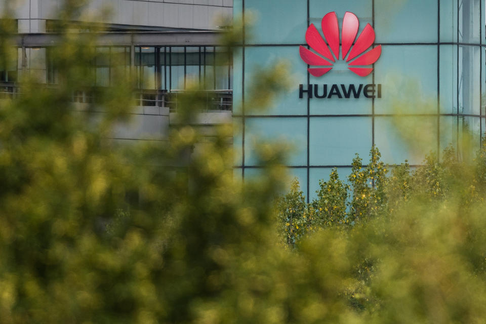 READING, ENGLAND - JULY 14: A general view of the Huawei UK headquarters on July 14, 2020 in Reading, England. The British government announced that UK telecommunications companies would be banned from buying Huawei 5G after 31 December this year. Existing Huawei 5G equipment will need to be removed from their networks by 2027. (Photo by Leon Neal/Getty Images)