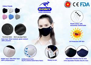 DONY masks are suitable for many countries, which is shown from testimonials by our partners in Japan and the US.