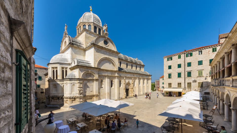 Sibenik's Cathedral of St. Jakov featured in 'Game of Thrones.' - Ivan Coric/Alamy