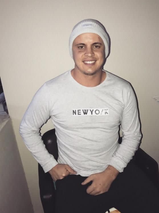 Johnny Ruffo announced his cancer diagnosis last month. He has now thanked his 