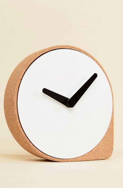 4) Moxon & Puik Clork Cork Clock, £48