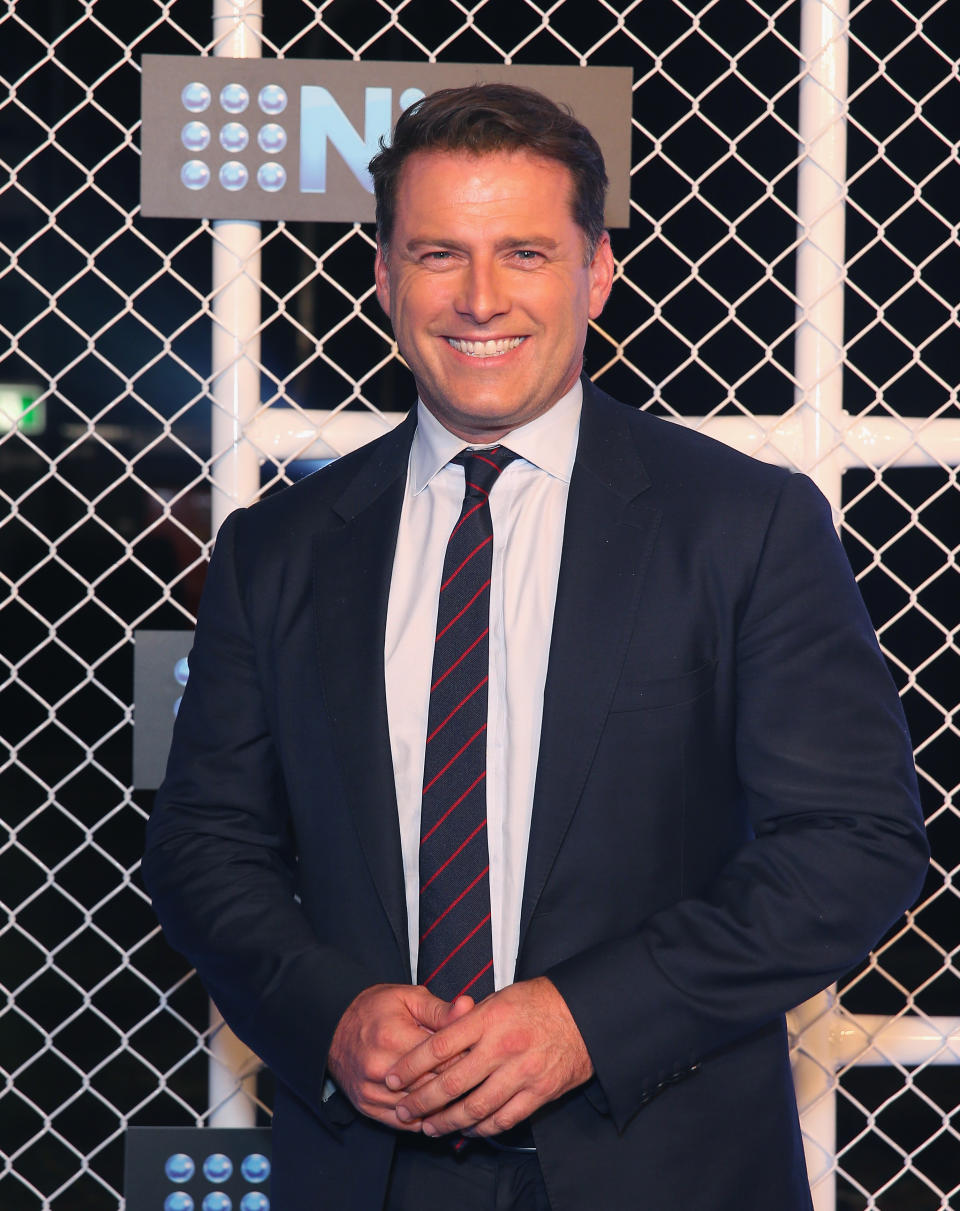 Karl Stefanovic attends the 2019 Nine Upfronts on October 17, 2018 in Sydney, Australia. 