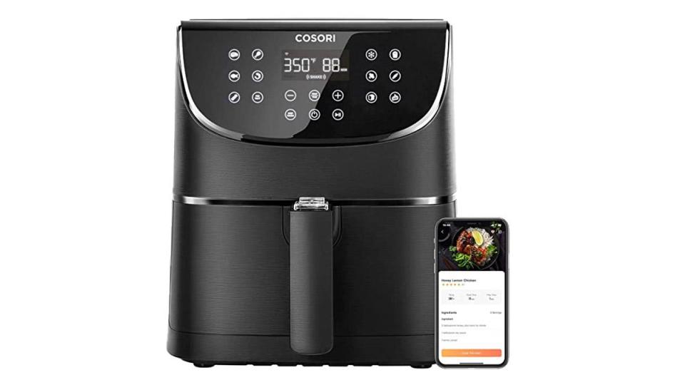 Make your kitchen even smarter with this voice- or app-controllable air fryer.
