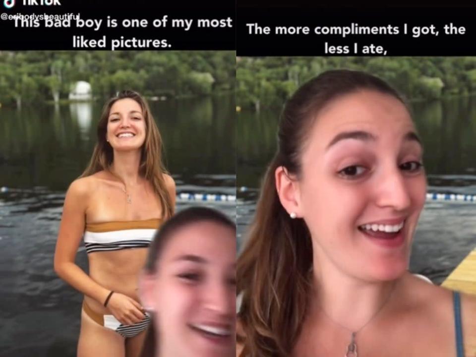 Woman shares real &#x002018;story&#x002019; behind each of her most-liked Instagram photos (TikTok / @eribodysbeautiful)