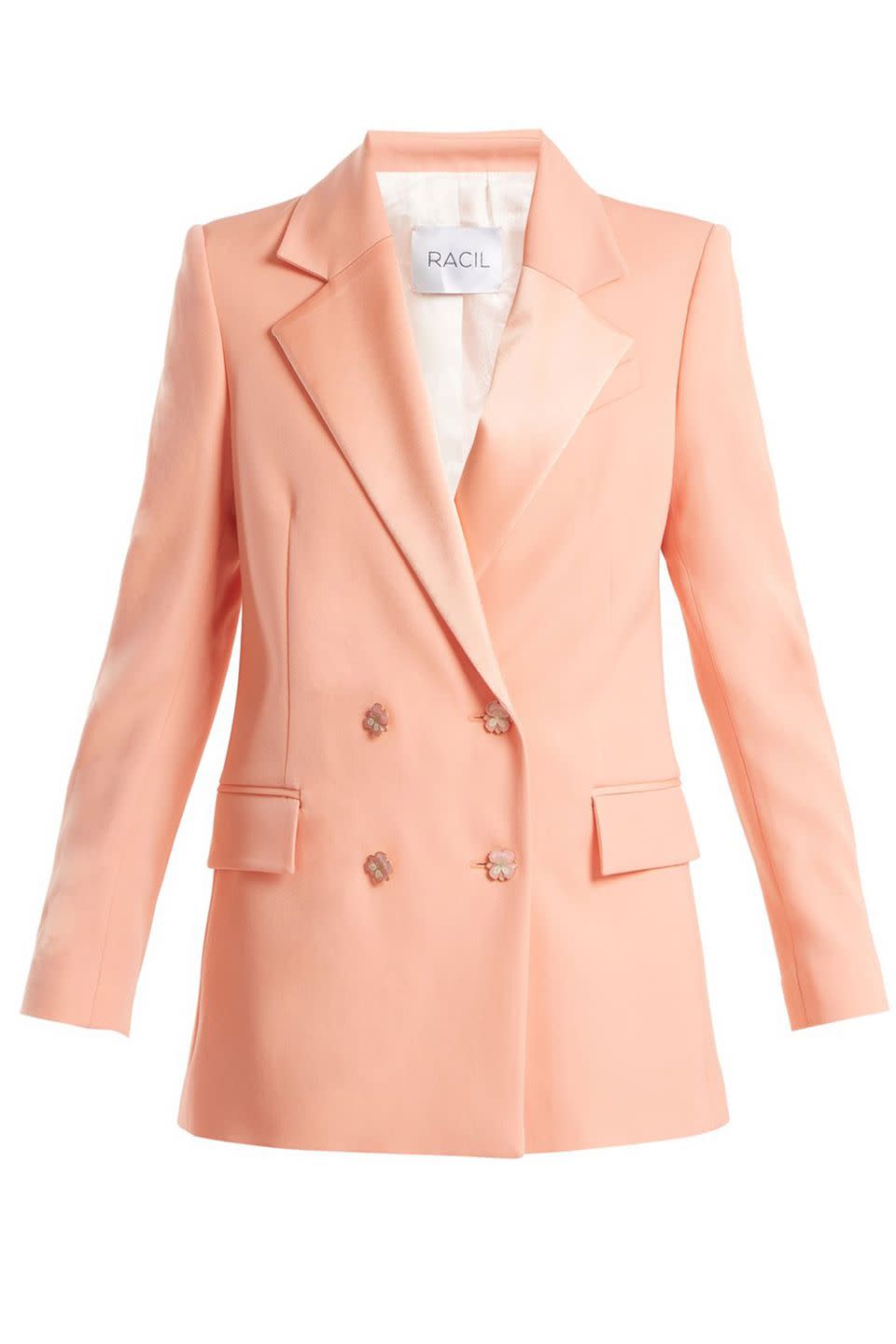 The pastel suit jacket