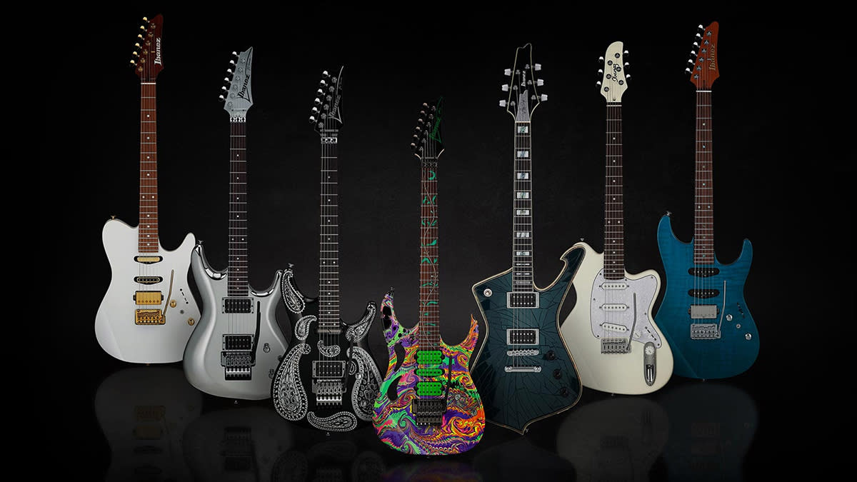  Ibanez signature guitar collection 2023 