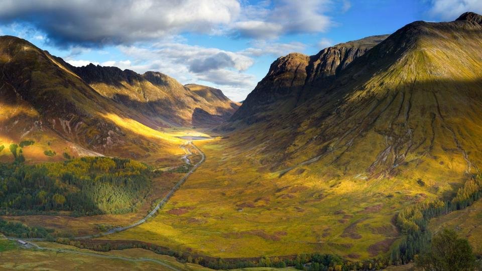 17) The view from Hill Meall Mor in Glencoe