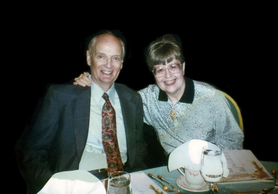 The ashes of David and Liliane Webb are among those aboard the Vulcan rocket that launched early Monday morning. The United Launch Alliance rocket will go into deep space and orbit the sun for centuries.