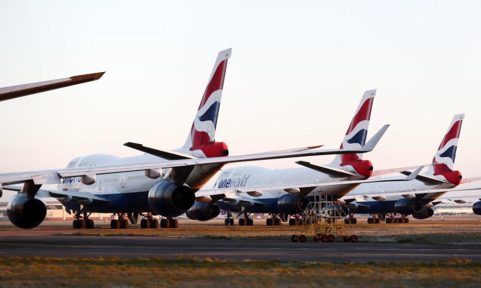 British Airways planes