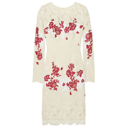 8. Erdem embroidered lace crepe dress, $7,200