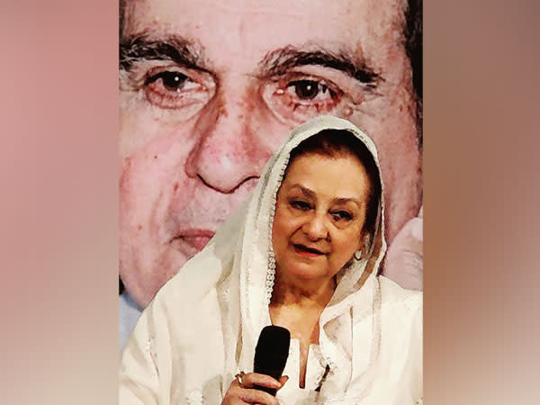 Veteran actor Saira Banu (Image Source: Twitter)