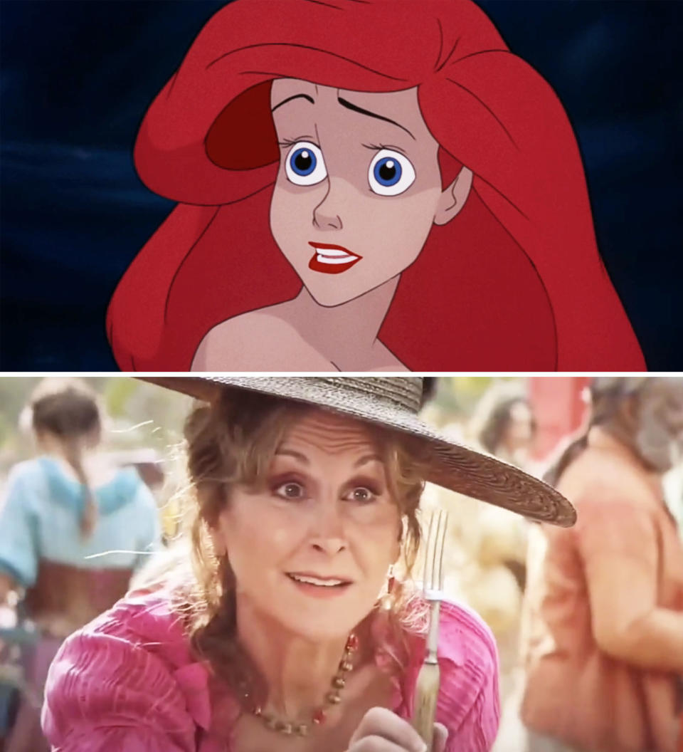Jodi Benson in both "Little Mermaid" films