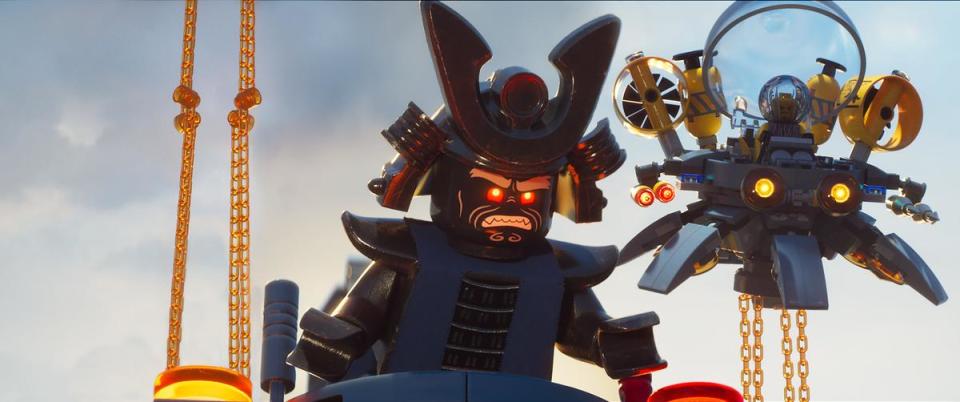 《樂高旋風忍者電影》（The LEGO Ninjago Movie）劇照。（華納兄弟）