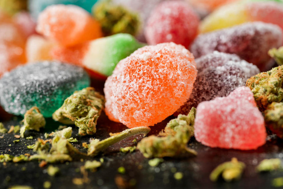 Marijuana Sour Gummy Candies (LauriPatterson / Getty Images)