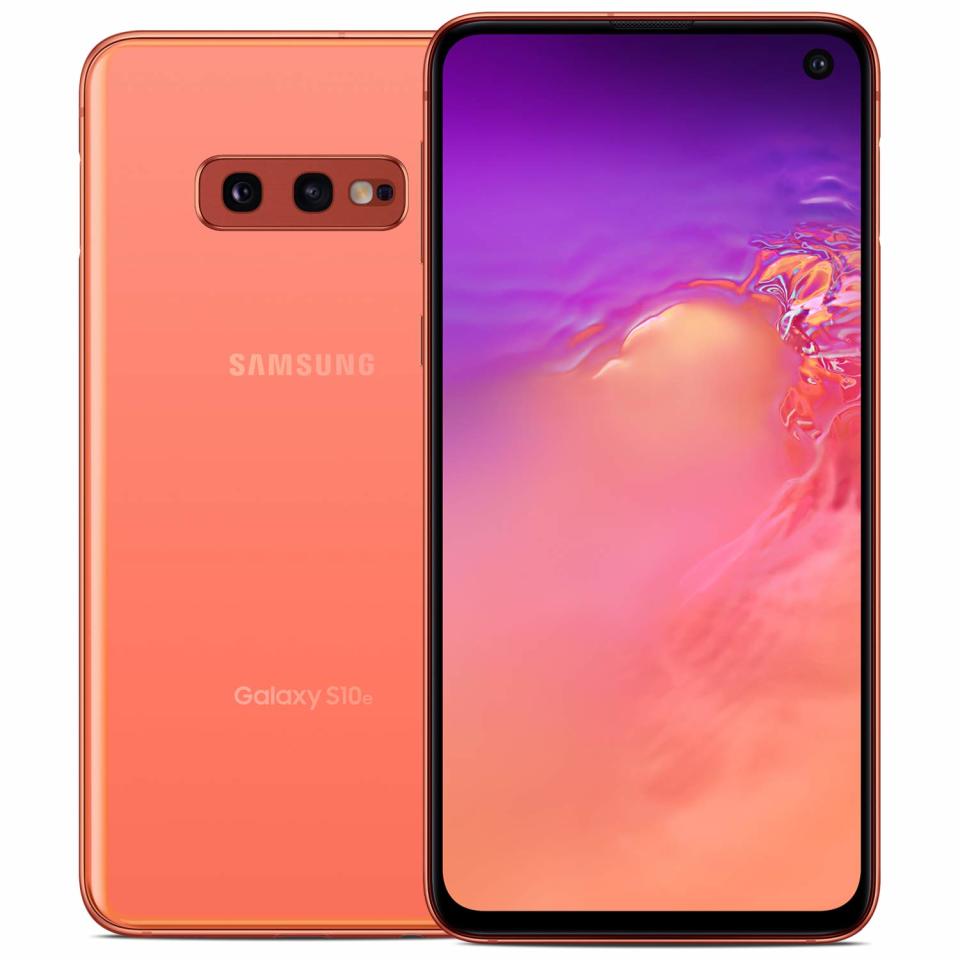 Bring some color into your life with the Samsung Galaxy S10e. (Photo: Amazon)