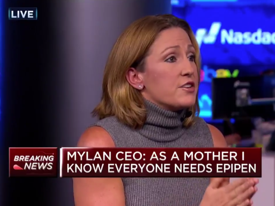 Mylan CEO Heather Bresch