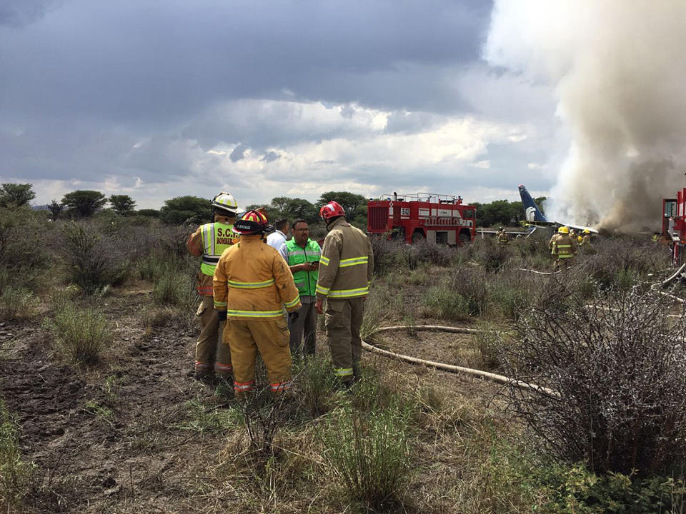 Fotos: Así fue el accidente de Aeroméxico en Durango