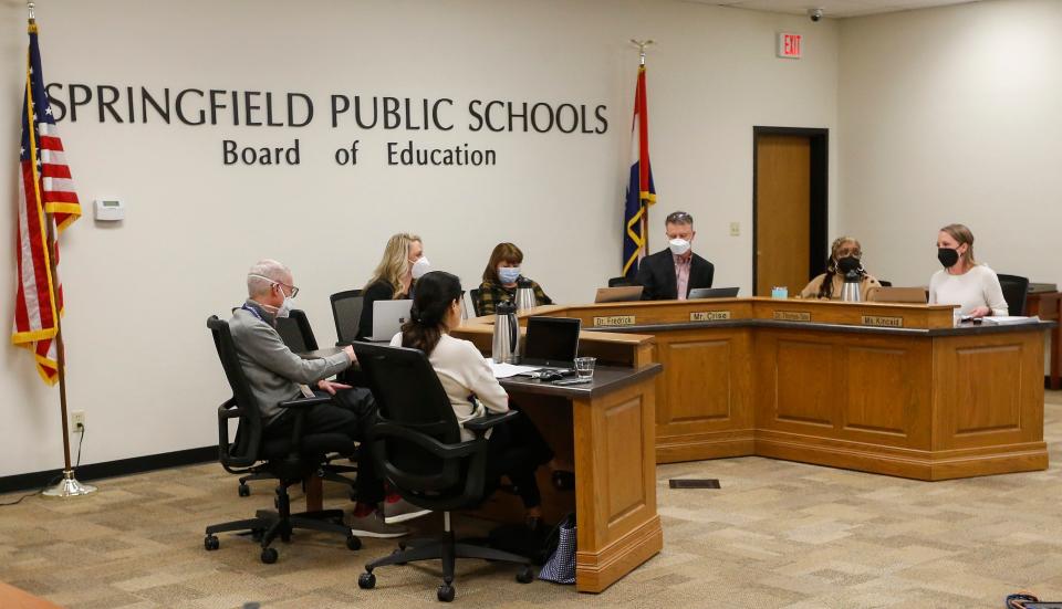 The Springfield school board voted 4-3 Friday to reject a temporary mask mandate.