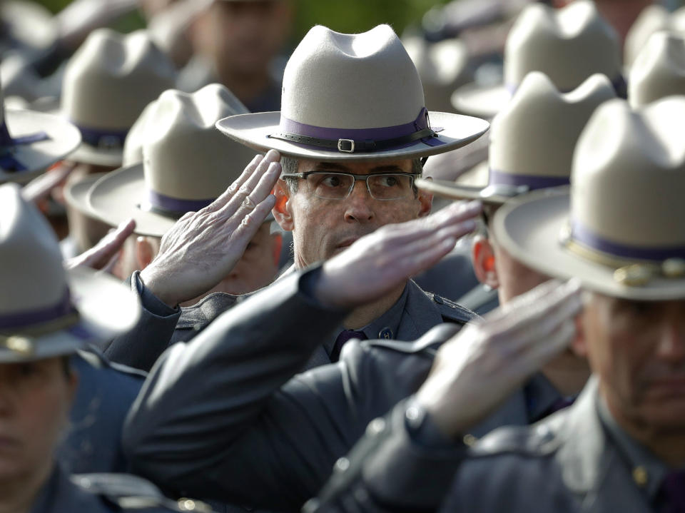 Trooper funeral in New York