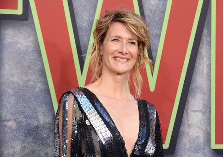 Laura Dern has a totally different look for her role in “Star Wars: The Last Jedi.” (Photo: Getty Images)