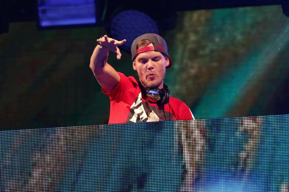 Avicii performing at Capital FM's Summertime Ball in Wembley (PA)