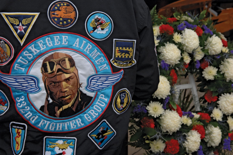 Memorial honouring members of the Tuskegee Airmen