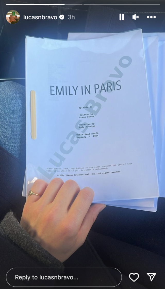 Emily in Paris's Lucas Bravo Teases Gabriel Fate in Season 4