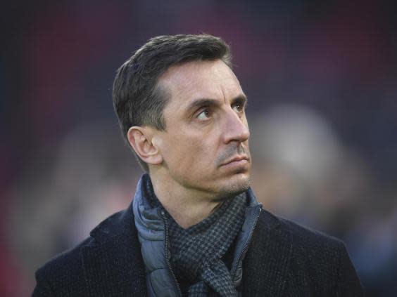 Gary Neville has a plan to save the football season (Getty)