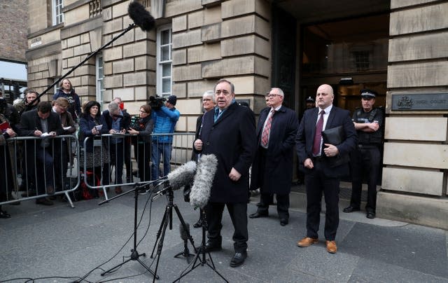 Alex Salmond court case