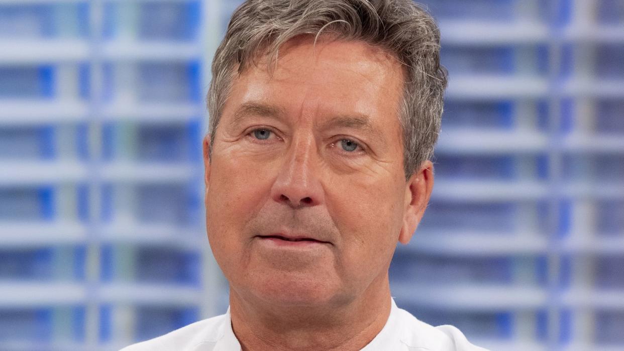 John Torode in white shirt on This Morning