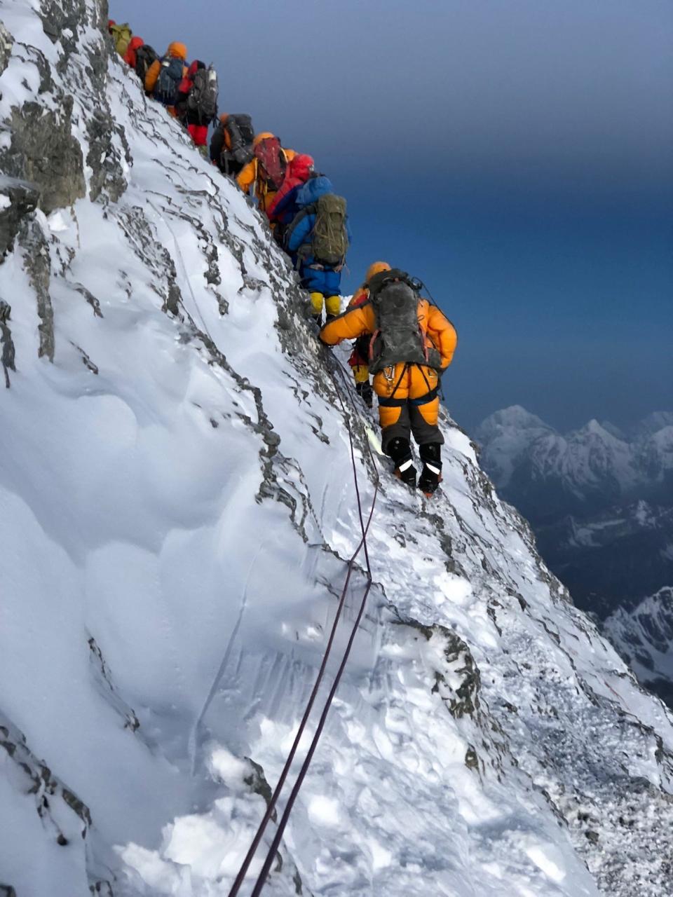 climb everest