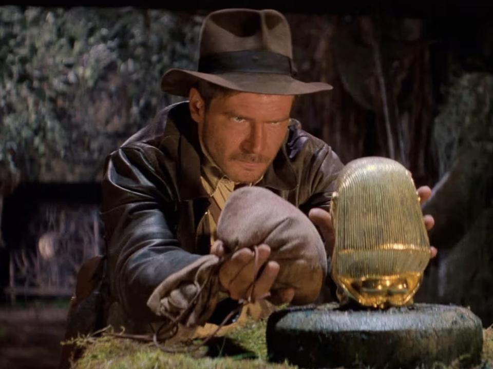 Harrison Ford as Indiana Jones in "Raiders of the Lost Ark."