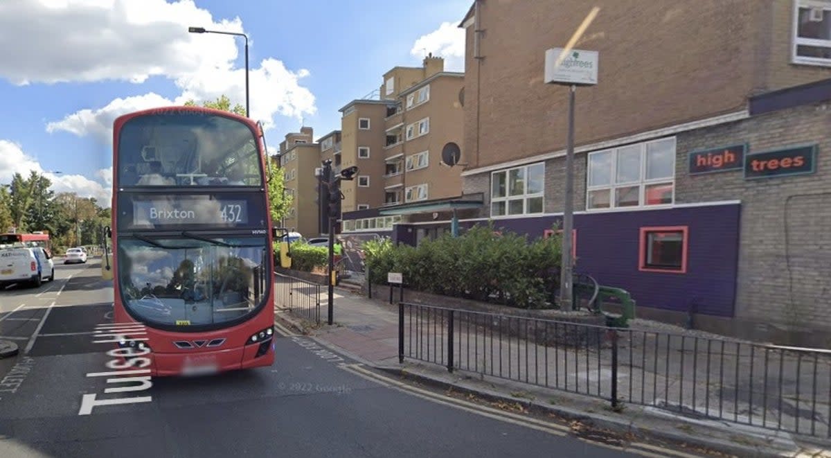 High Trees Estate in Tulse Hill, Lambeth  (Google Maps)