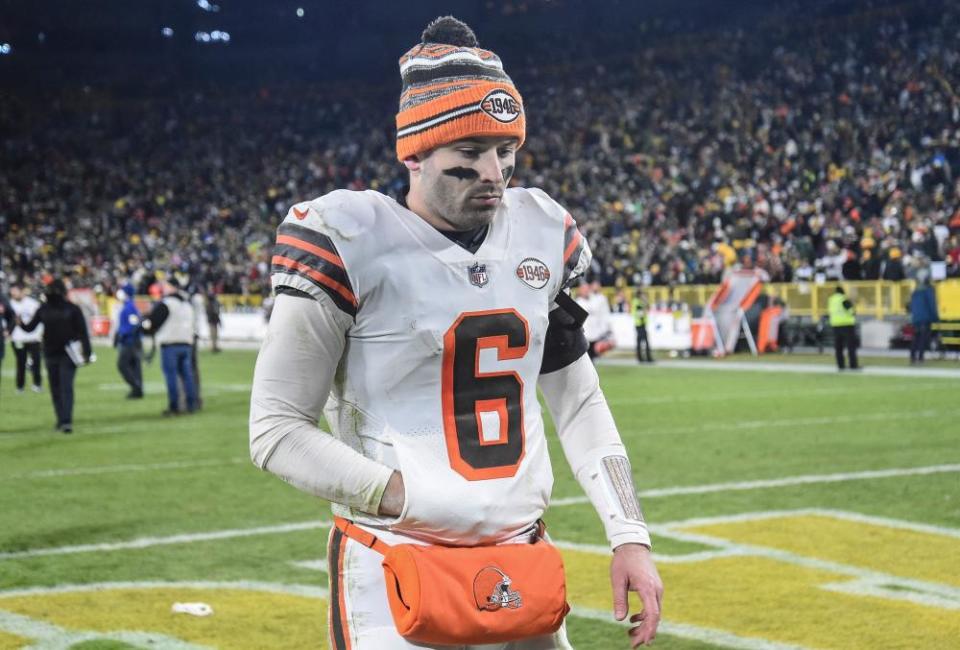 Baker Mayfield’s Browns missed the playoffs this season after a disappointing campaign