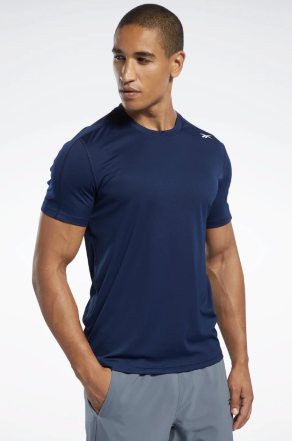 Workout Ready Polyester Tech Tee - Reebok. 