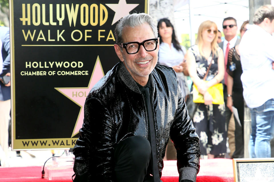 Jeff Goldblum gets a star