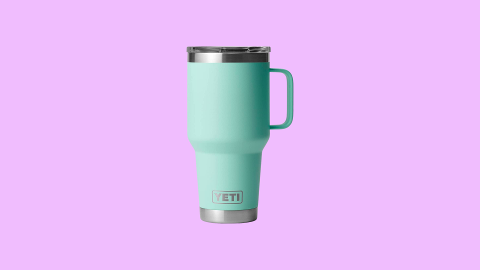 Gifts for outdoorsy people: A Yeti Rambler mug