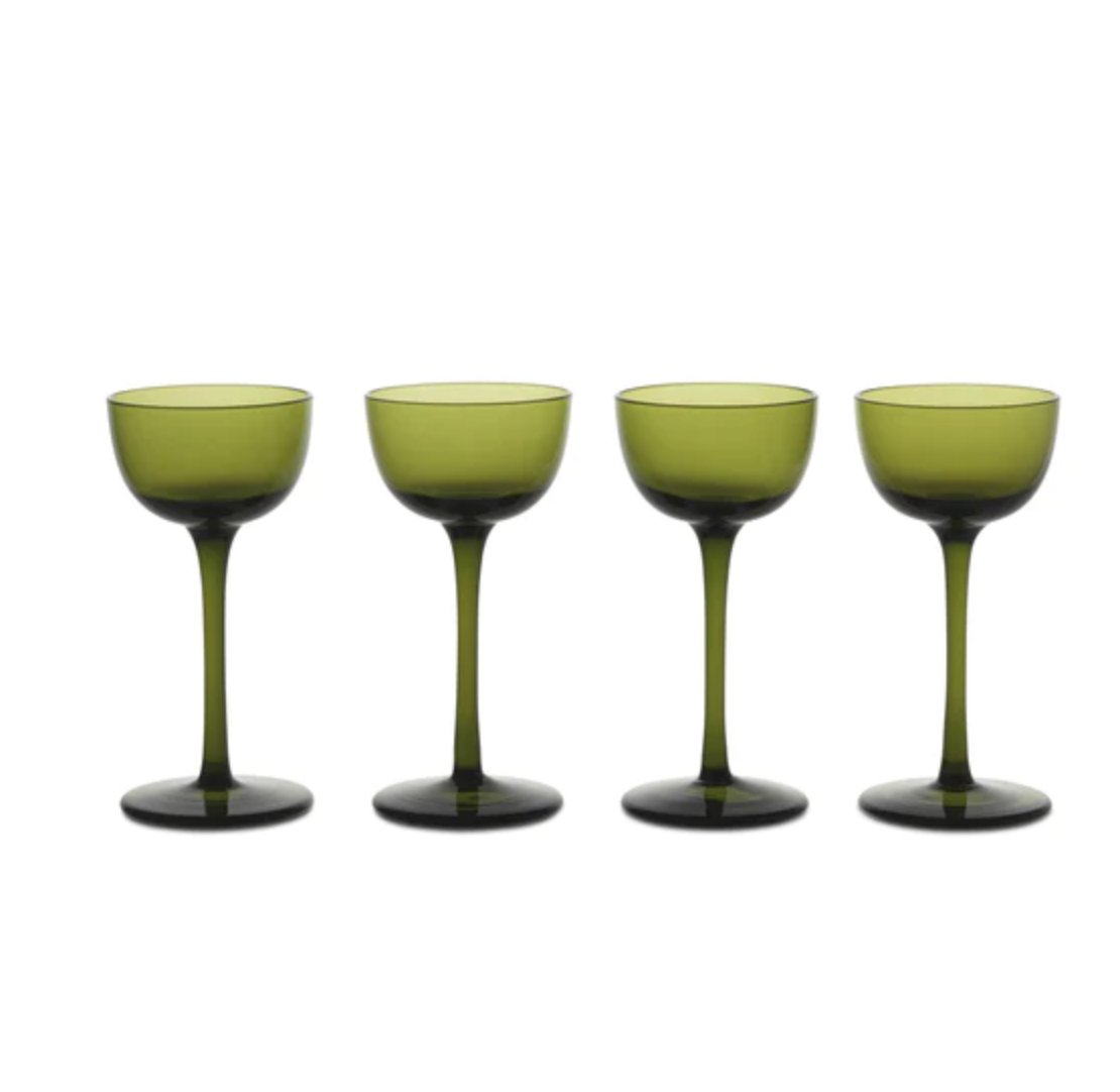 <p><a href="https://go.redirectingat.com?id=74968X1596630&url=https%3A%2F%2Fwww.2modern.com%2Fproducts%2Fhost-liqueur-glass-set-of-4&sref=https%3A%2F%2Fwww.housebeautiful.com%2Fshopping%2Fg60331188%2Fmartini-olive-green-color-trend%2F" rel="nofollow noopener" target="_blank" data-ylk="slk:Shop Now;elm:context_link;itc:0;sec:content-canvas" class="link rapid-noclick-resp">Shop Now</a></p><p>Host Liqueur Glass (Set of 4)</p><p>2modern.com</p><p>$69.00</p>