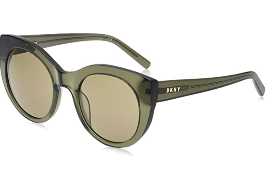 DKNY Women's Round Sunglasses in Green