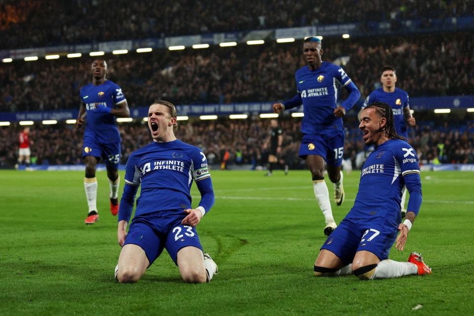 Gallagher opened the scoring for Chelsea (Chelsea FC via Getty Images)