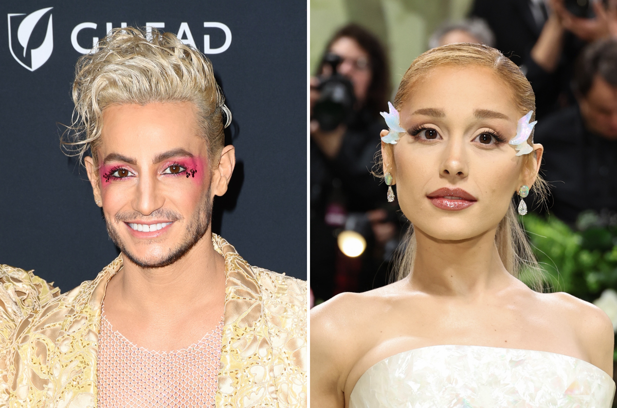 Frankie Grande is 10 years older than his half sister, Ariana (Getty Images)