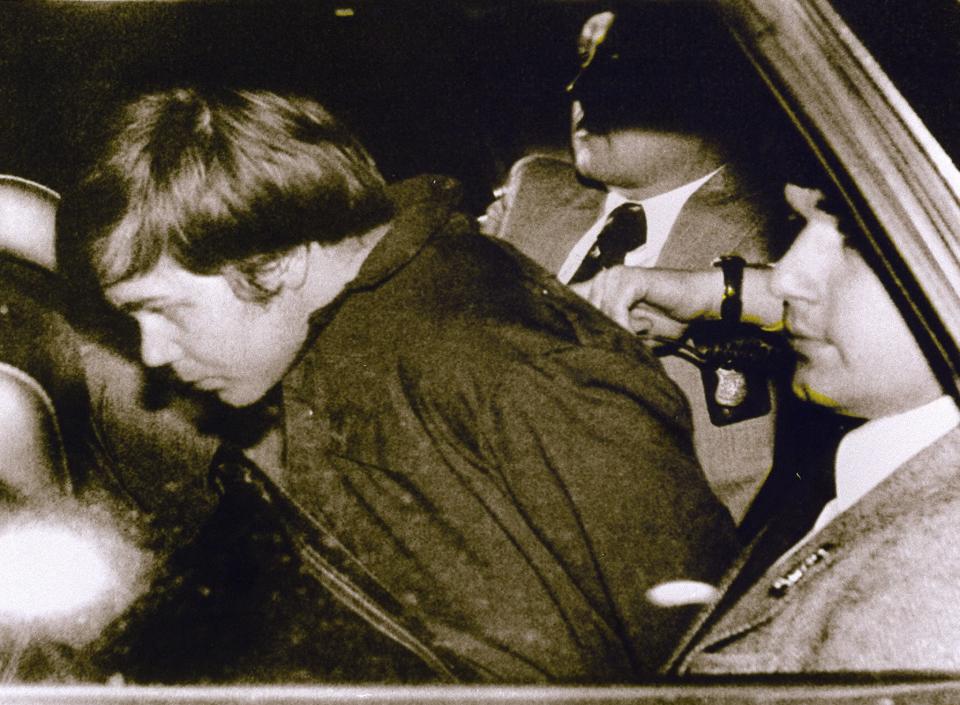 John Hinckley Jr. après son arrestation en 1981 - UPI