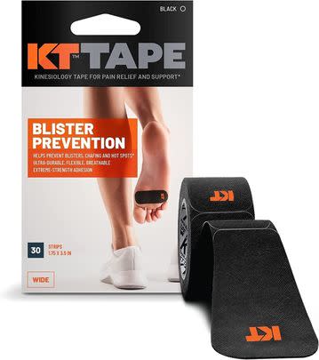 A pack of blister prevention tape