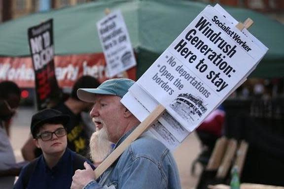 The Windrush scandal emerged in 2018 (AFP via Getty Images)