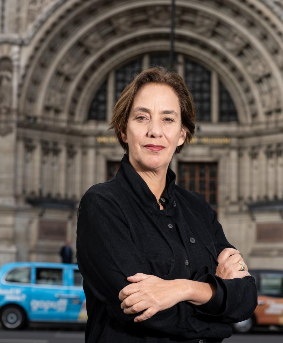 Jane Withers outside the V&A Museum (Daniel Hambury/Stella Pictures Ltd)