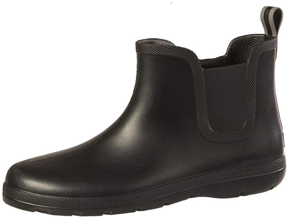 Totes Men's Cirrus Ankle Rubber Rain Boots